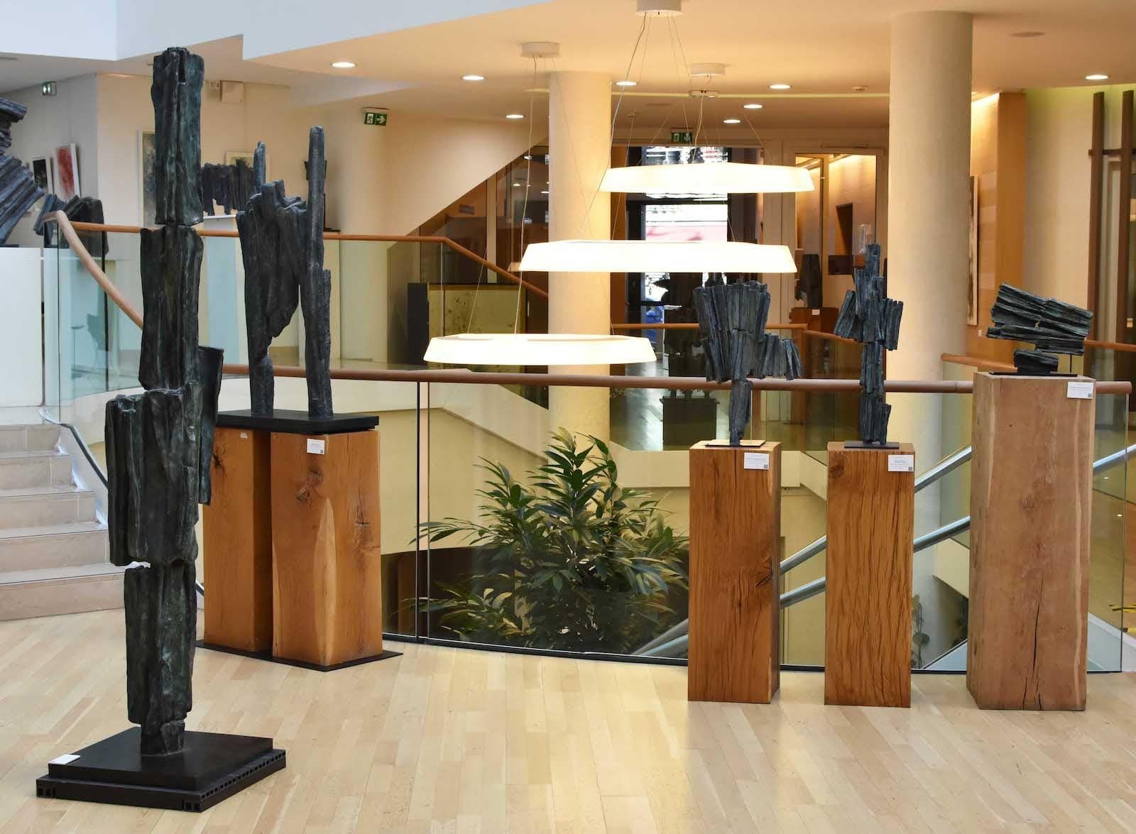 Writing No. 4 by Martine Demal - Contemporary bronze sculpture, abstract For Sale 4