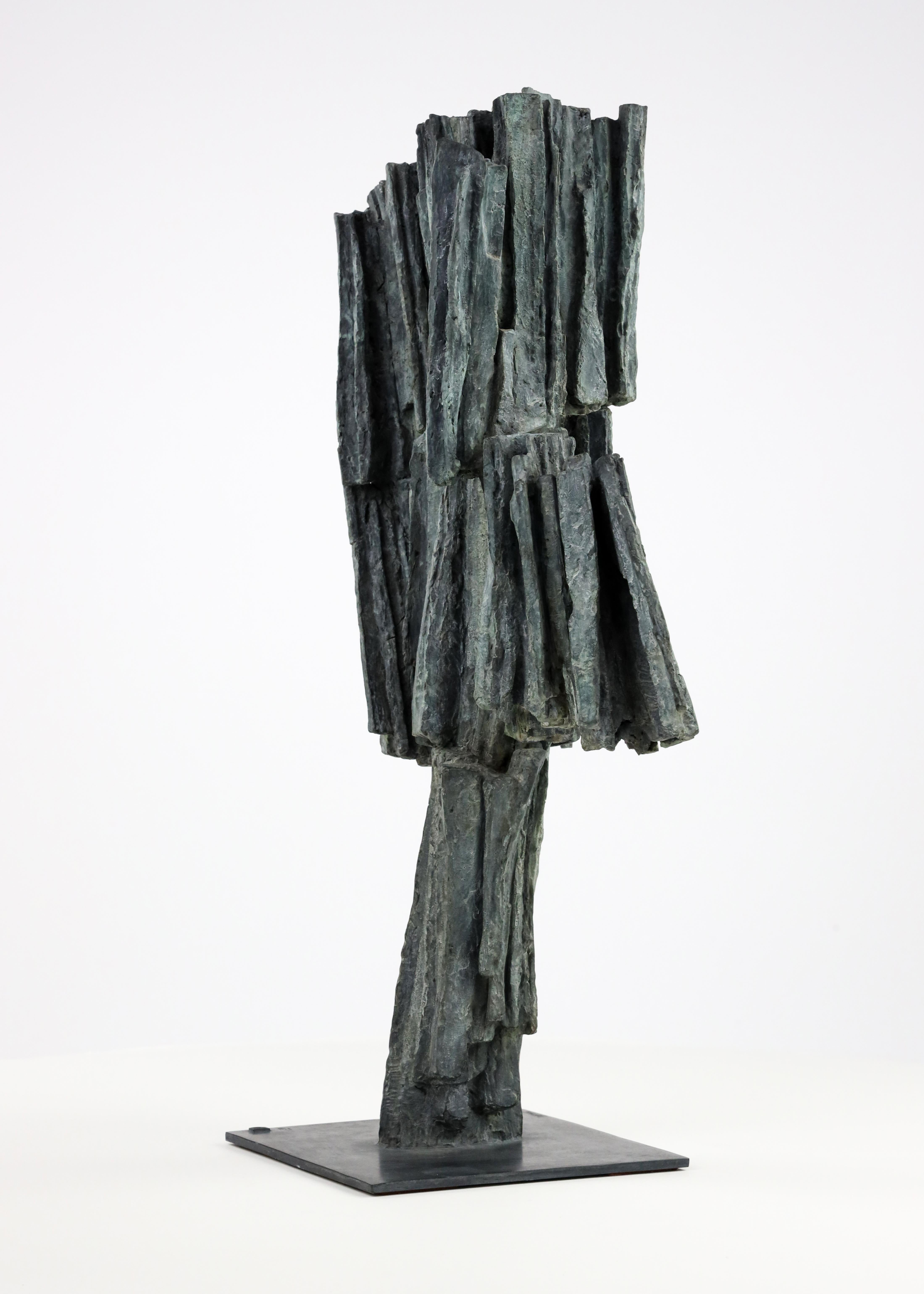Writing No. 4 von Martine Demal - Zeitgenössische Bronze-Skulptur, abstrakt im Angebot 7