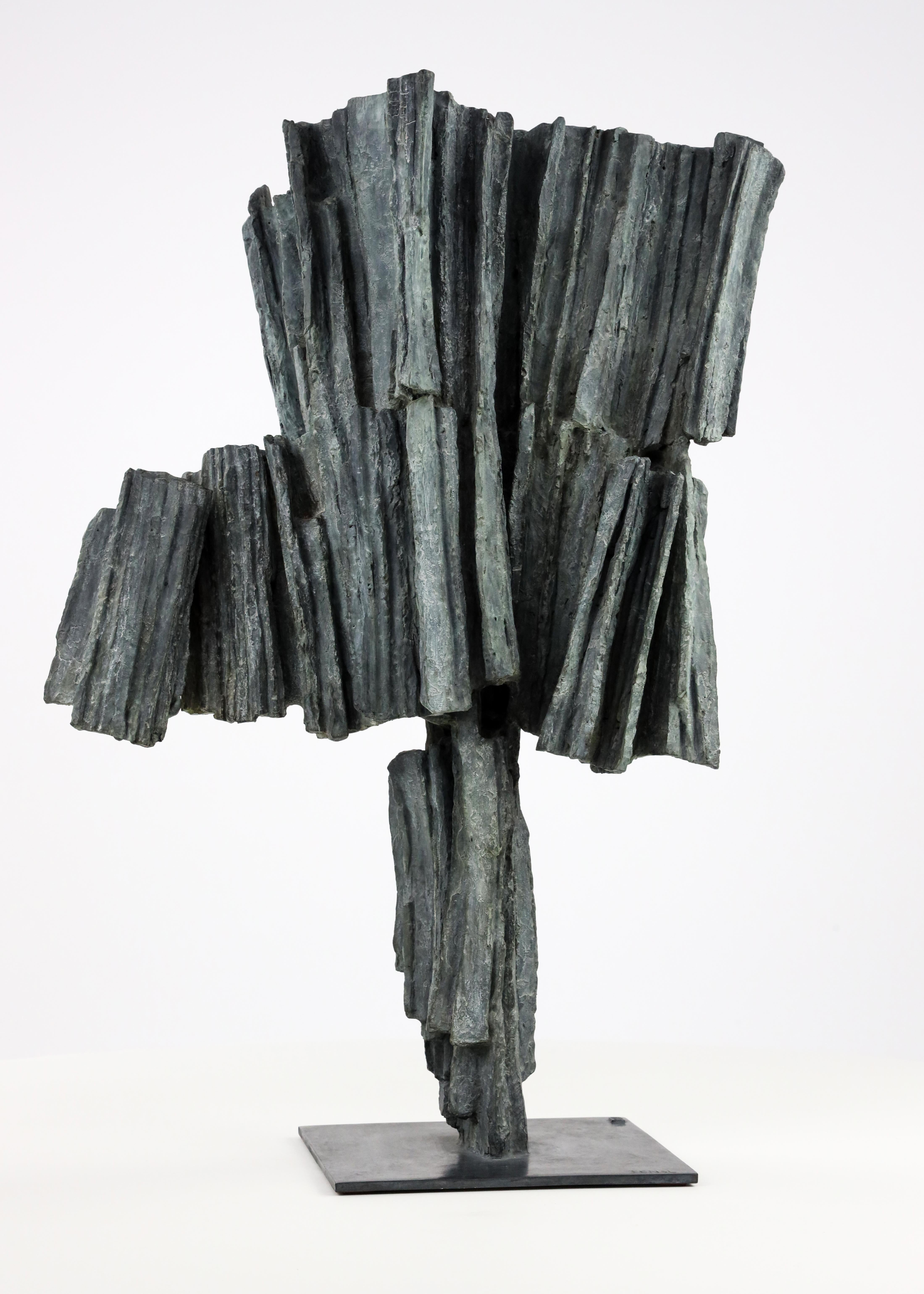 Écriture n° 4 de Martine Demal - Sculpture contemporaine en bronze, abstraite en vente 8