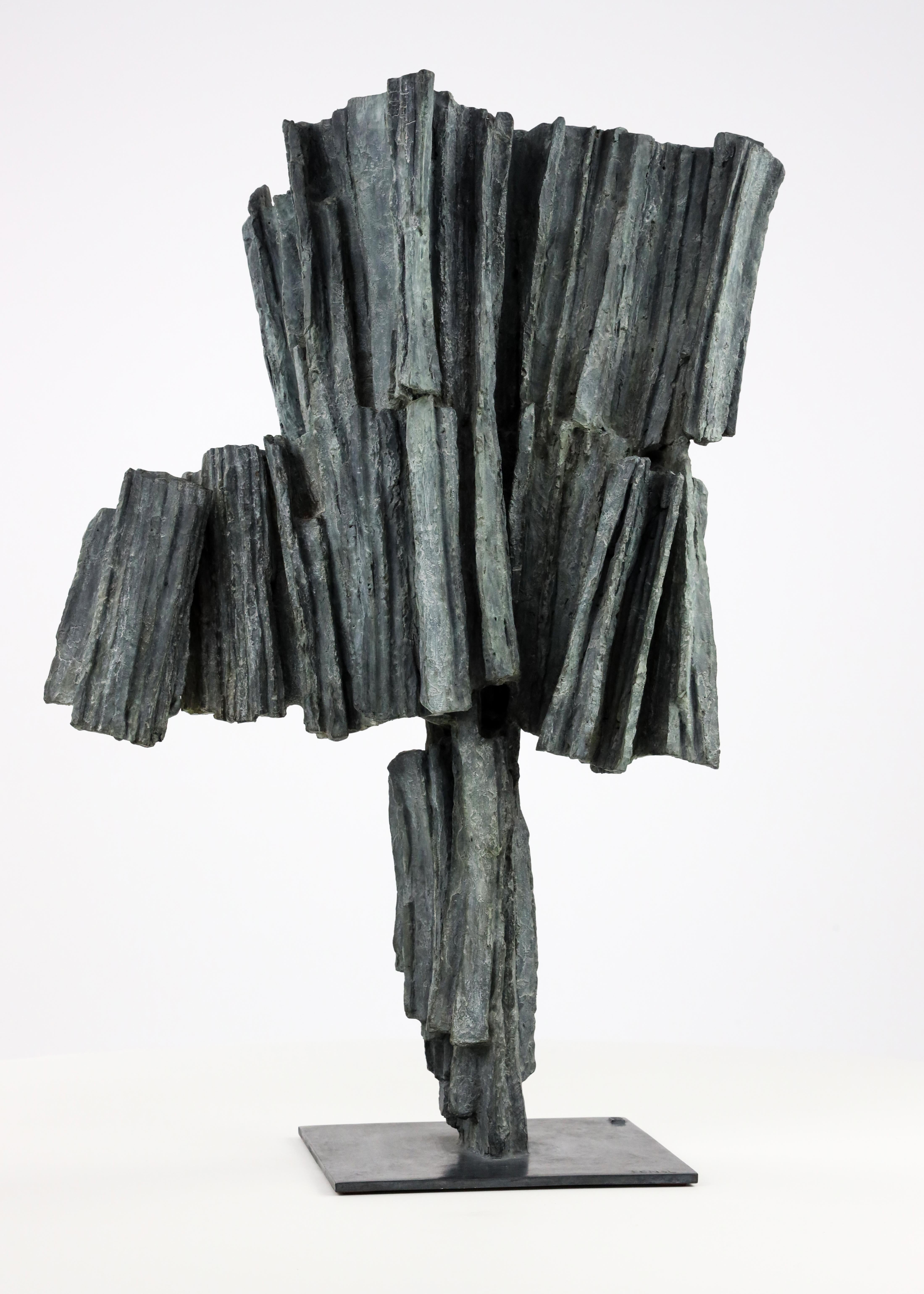 Writing No. 4 by Martine Demal - Contemporary bronze sculpture, abstract For Sale 8