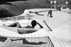 Piscina diseñada por Alain Capeilleres, Le Brusc, Var, Francia