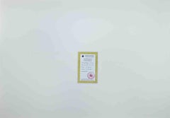 Pink Blossoms - Original Lithograph by Martine Goeyens - 2000s