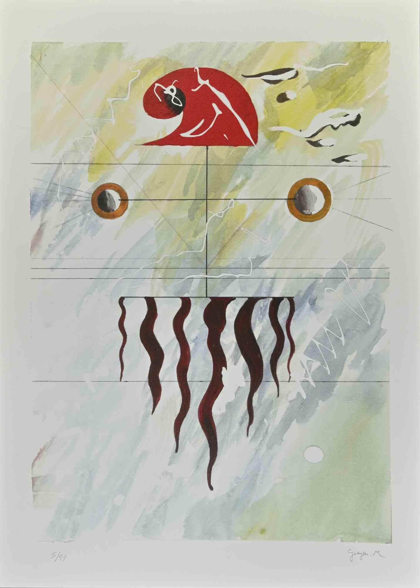 Hommage an Mirò - von Martine Goeyens - 2023
