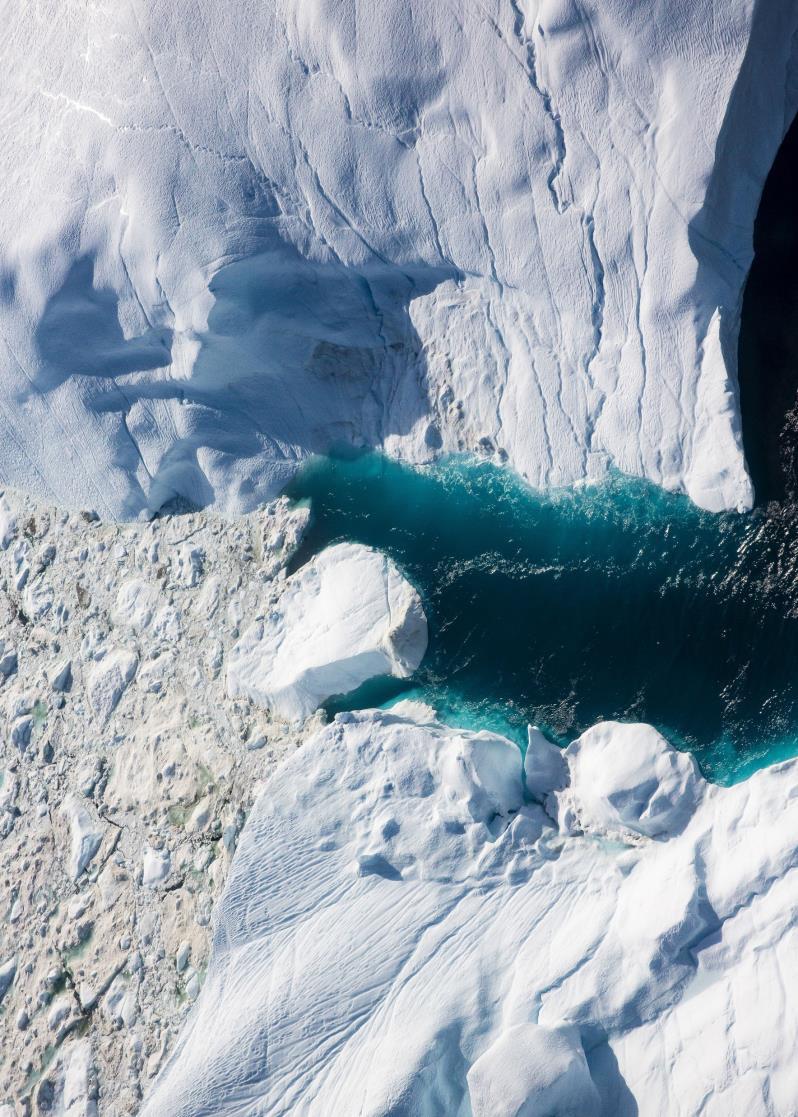 Martine Michaud Landscape Photograph - Where Do Icebergs Go When They Die? 1