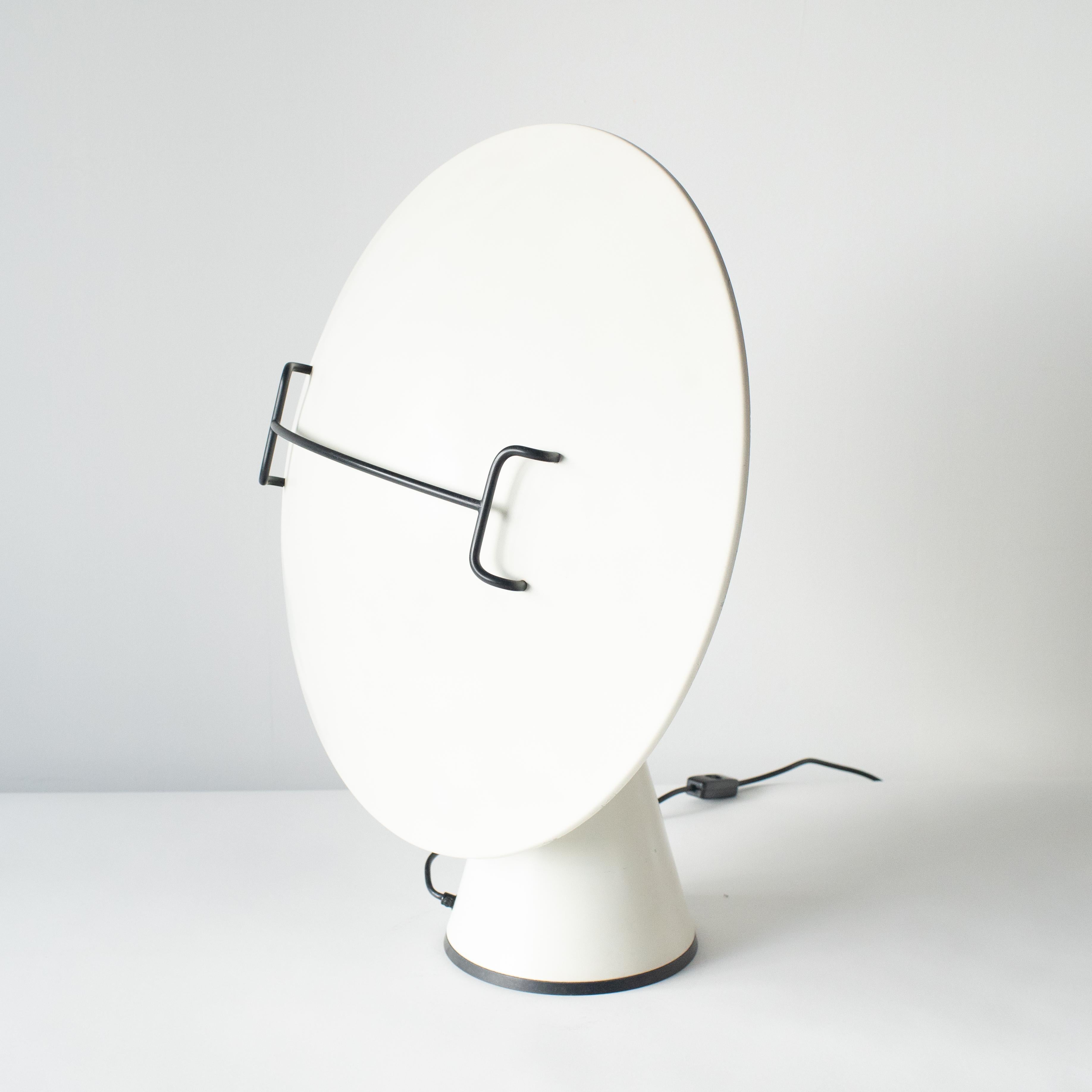 Steel Martinelli Luce 676 Rader lamp Italian modern Style