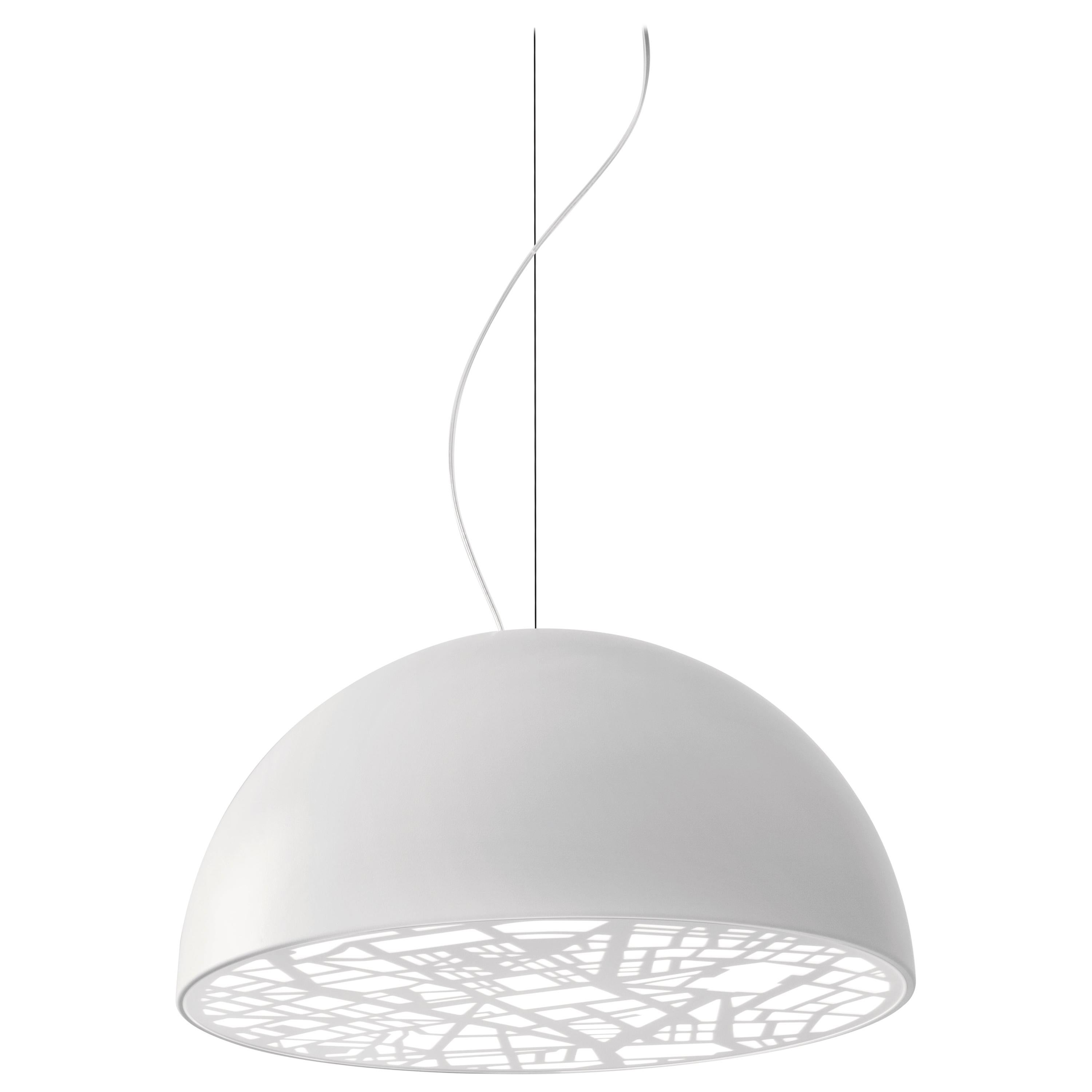 For Sale: White (Bianco) Martinelli Luce City 2067 Hanging Lamp by Studiovo