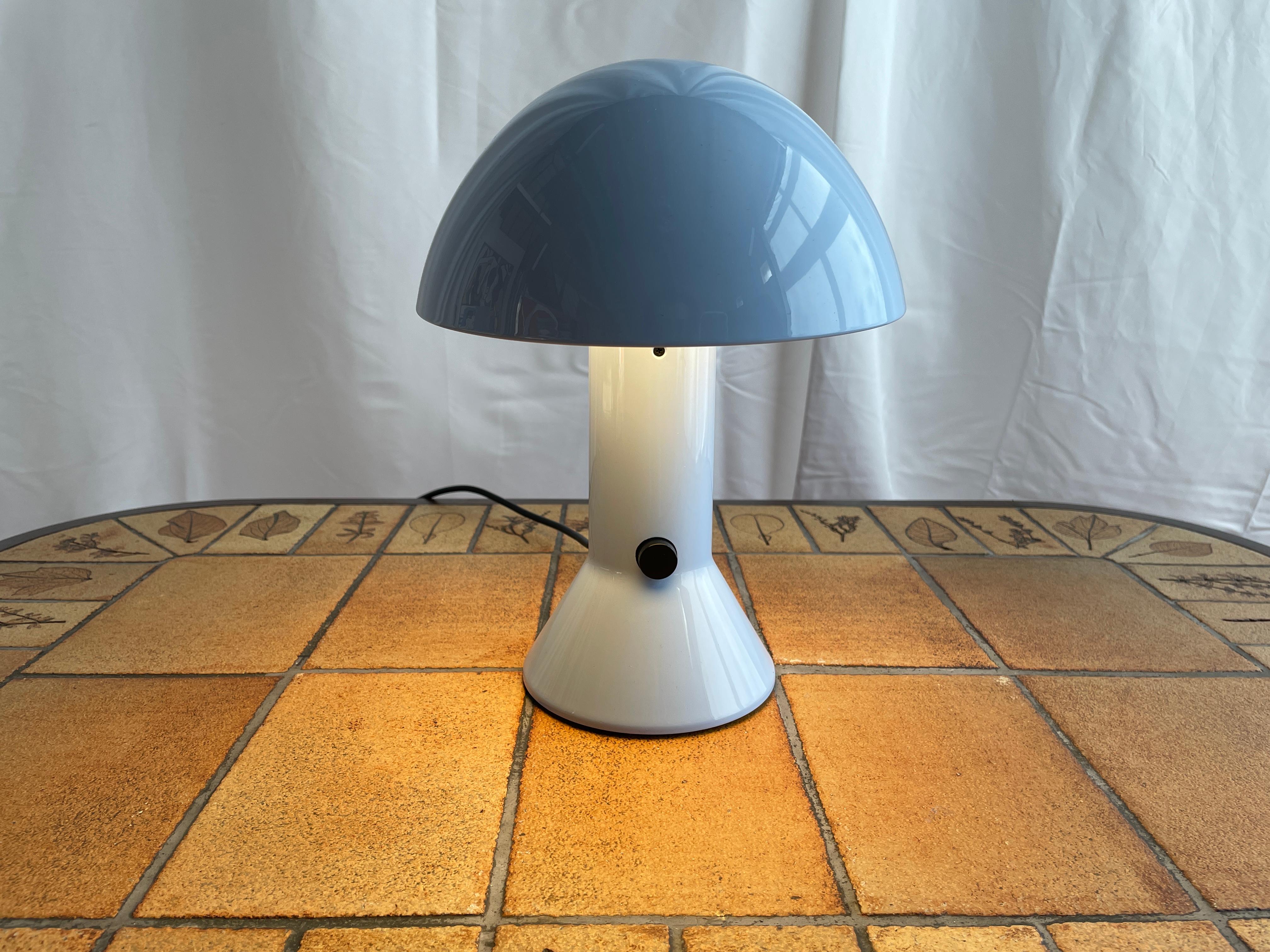 Mid-Century Modern Martinelli Luce Elmetto 685 Table Lamp by Elio Martinelli
