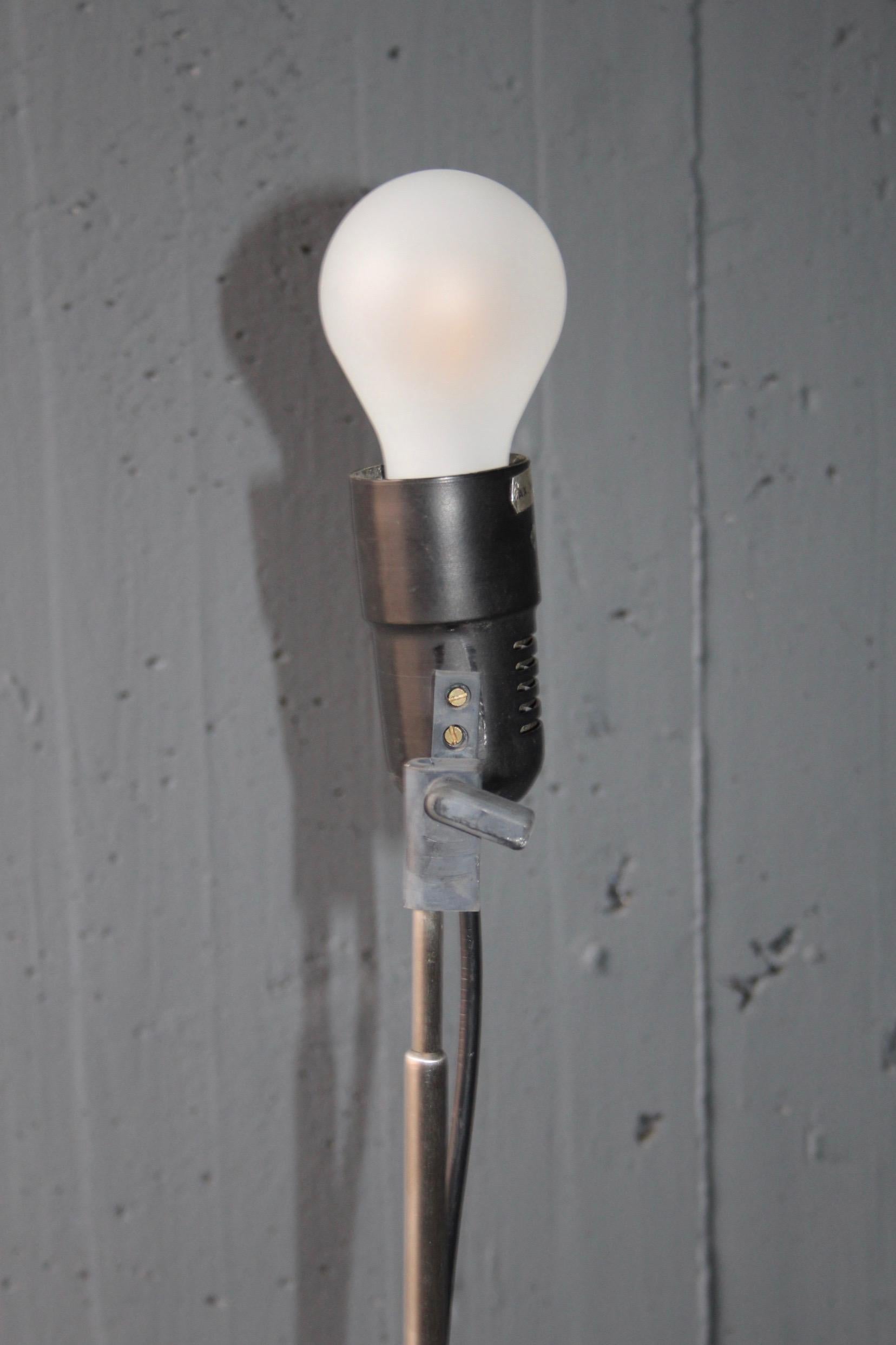 Metal Martinelli Luce Floor Lamp