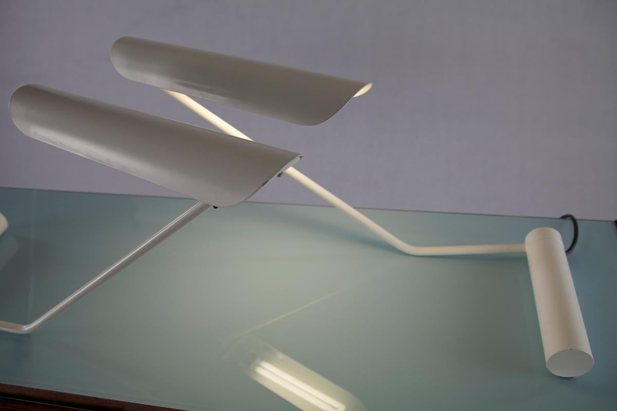 Martinelli Luce Juego italiano de dos lámparas de mesa 