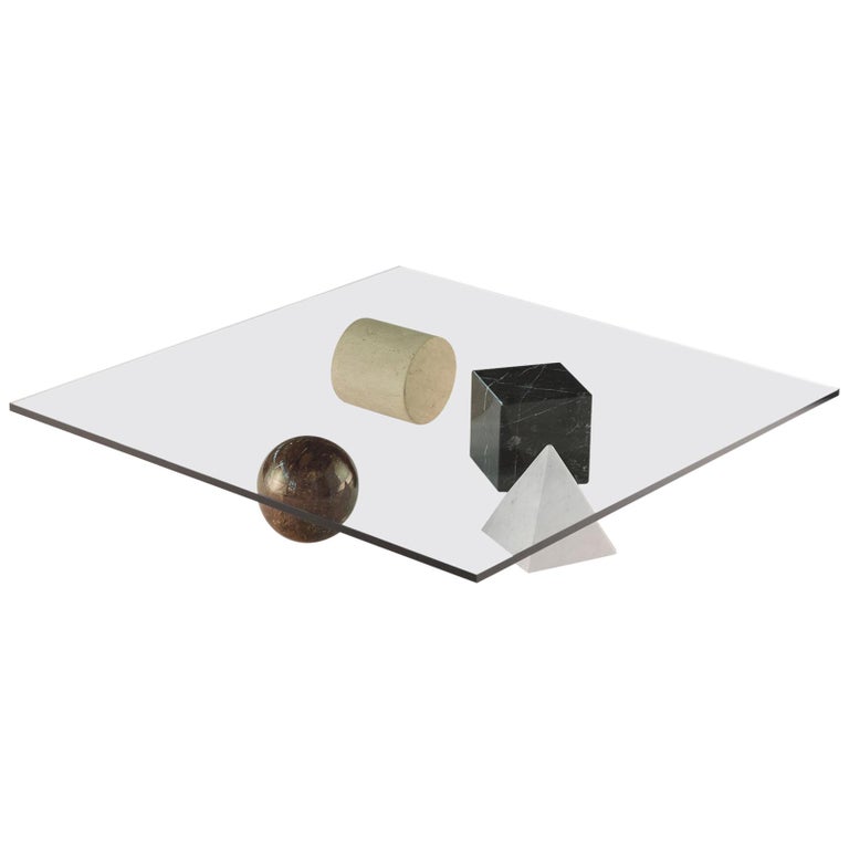 Lella and Massimo Vignelli for Martinelli Luce Metafora table, New 