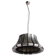 Martinelli Luce, Pendant Light, Metal, Italy, 1960s