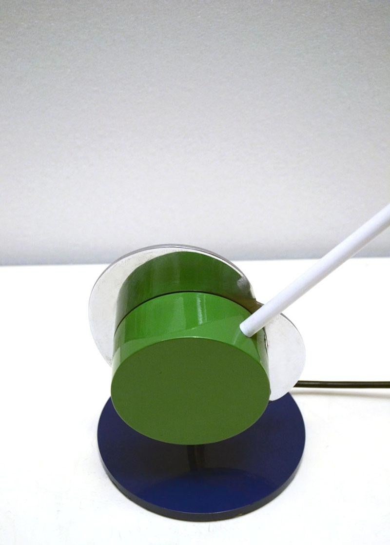 Martinelli Luce rare paire de lampes de table halogènes des années 1970 en vente 2