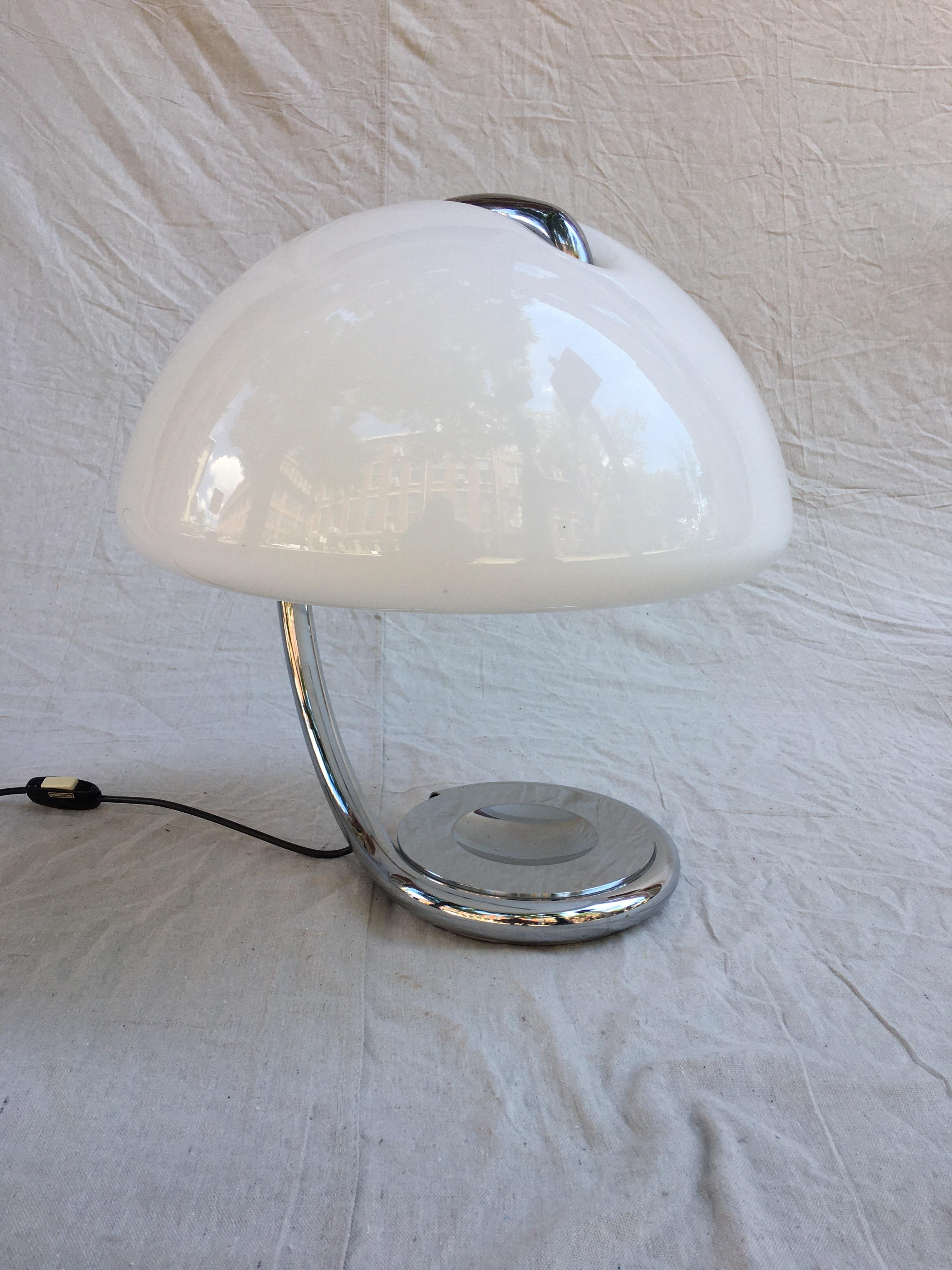 Martinelli Luce Serpente Table Lamp, 1965 4