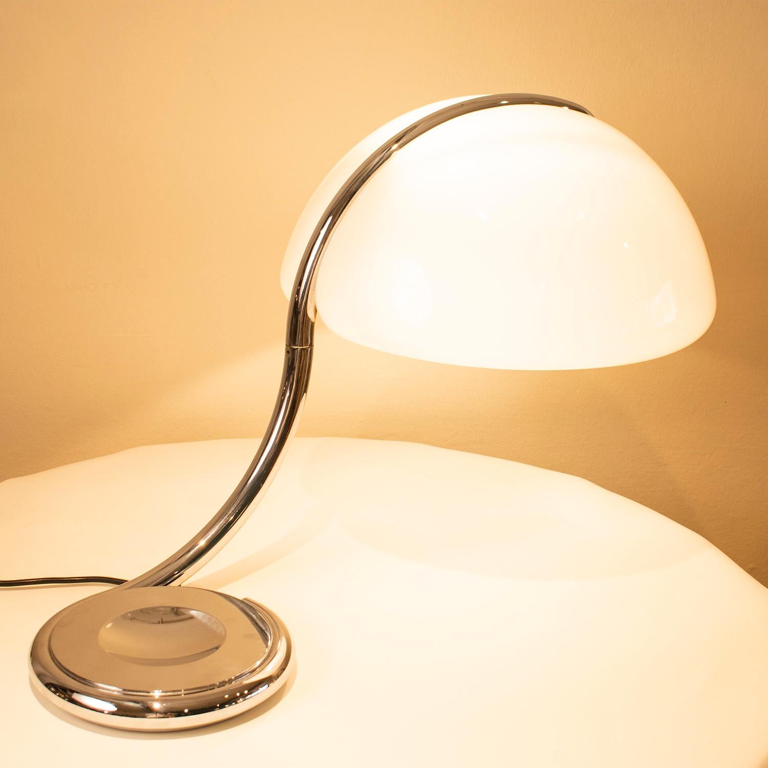 Tischleuchte Luce Serpente von Martinelli, entworfen von Elios Martinelli, 1960er Jahre. 1