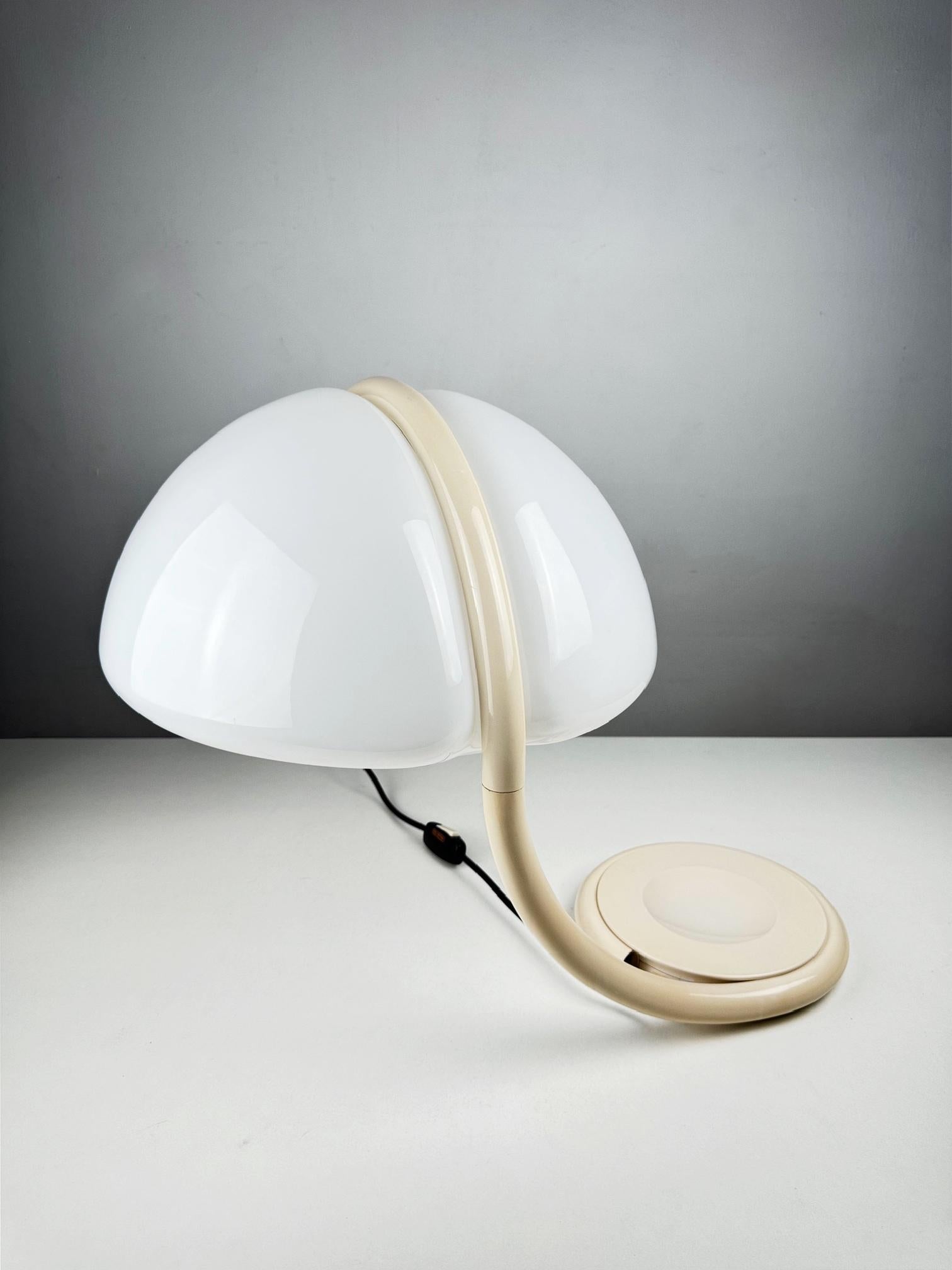 Mid-Century Modern Martinelli Serpente 599 designed by Elio Martinelli for Martinelli Luce Italia