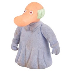 Martinex, Finlandia. Figura coleccionable de Hemulen, de los Moomins, de finales del siglo XX.