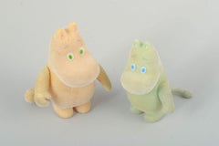 Martinex, Finnland. Mumin. Zwei Mumin-Figuren. Ca. 1980s