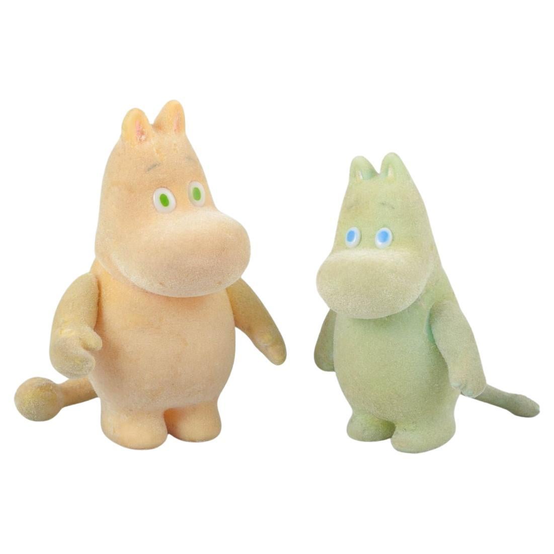 Martinex, Finland. Moomin. Two Moomin figures. Ca. 1980s For Sale