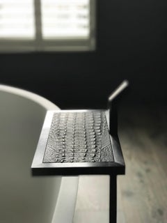 Art Deco Inspired Martinez Martini Table in Steel Powder Coated