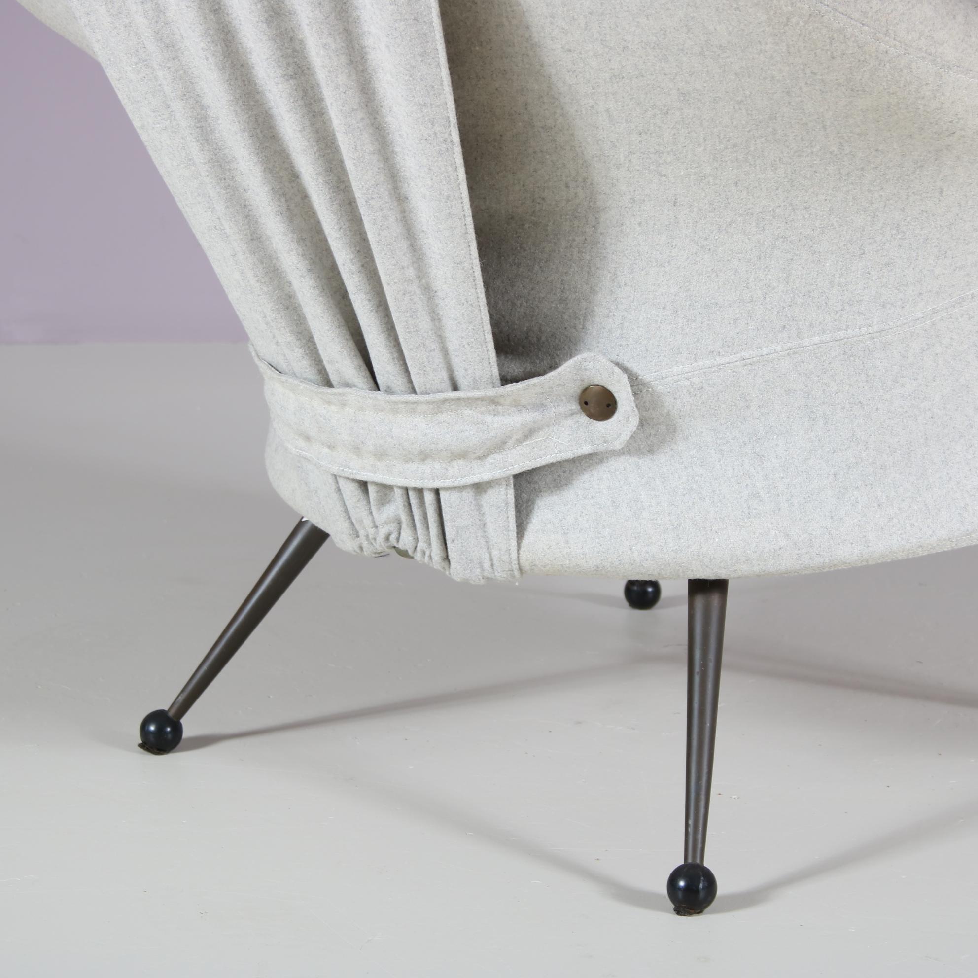 Chaise Martingala de Marco Zanuso pour Arflex, Italie, datant d'environ 1950 en vente 5