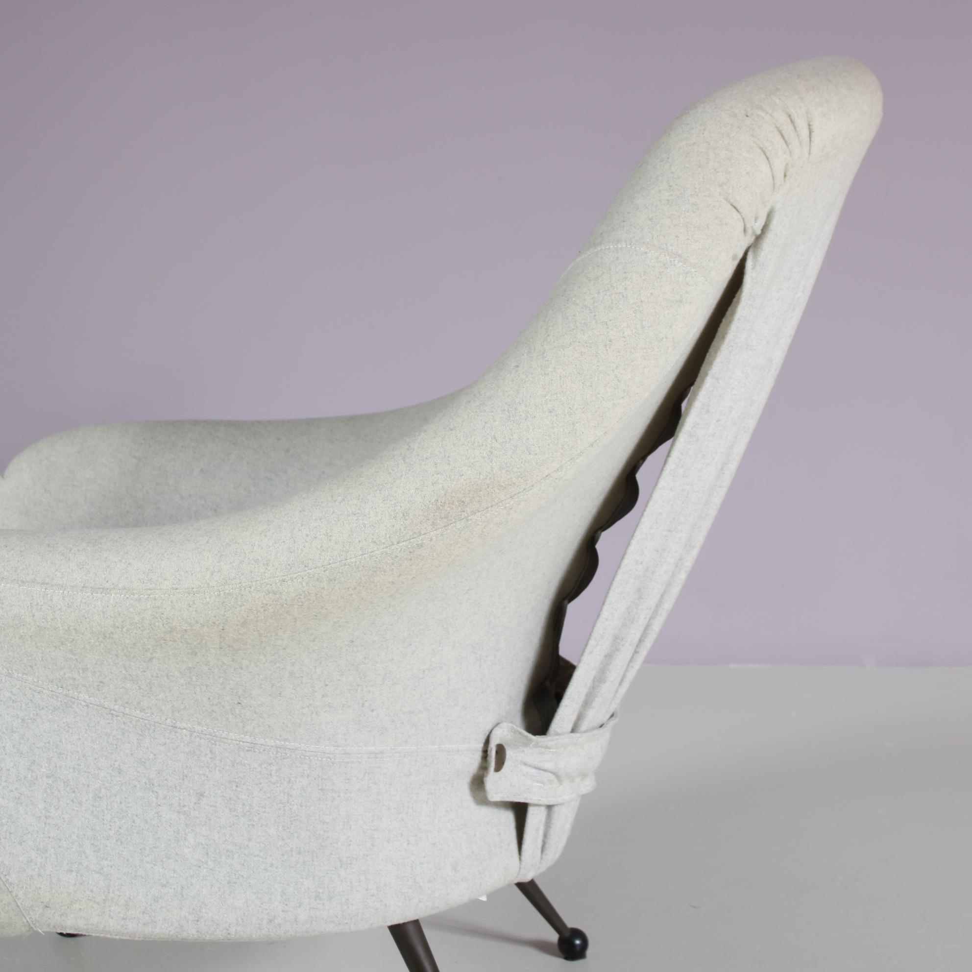 20ième siècle Chaise Martingala de Marco Zanuso pour Arflex, Italie, datant d'environ 1950 en vente