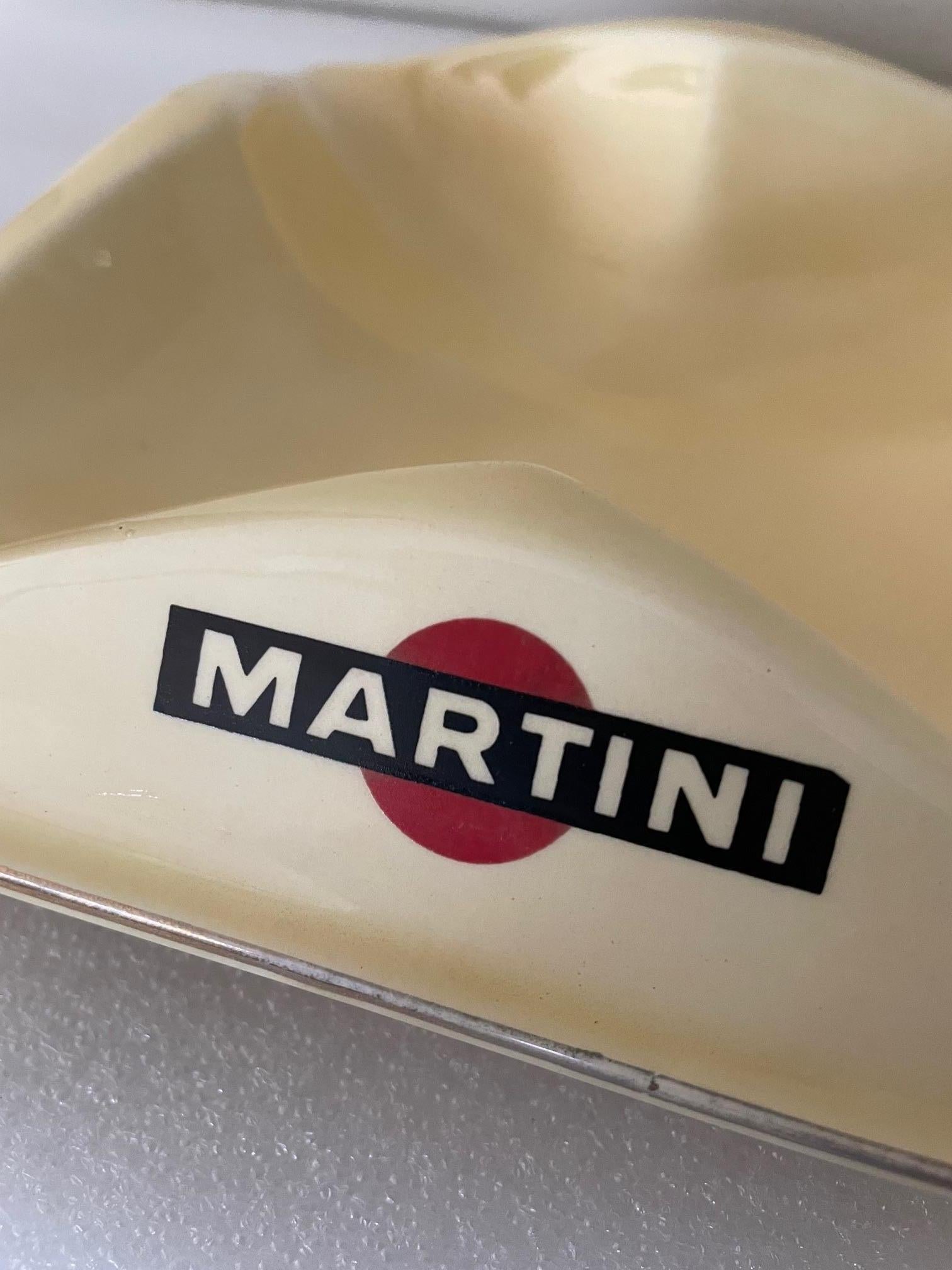 Faience Martini Ashtray For Sale