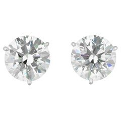 Clous d'oreilles Martini en diamants de 10,01 carats