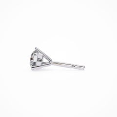 Martini-Diamant-Ohrstecker, 14K Massivgold, 1/2 Ctw, runde Brillantdiamanten