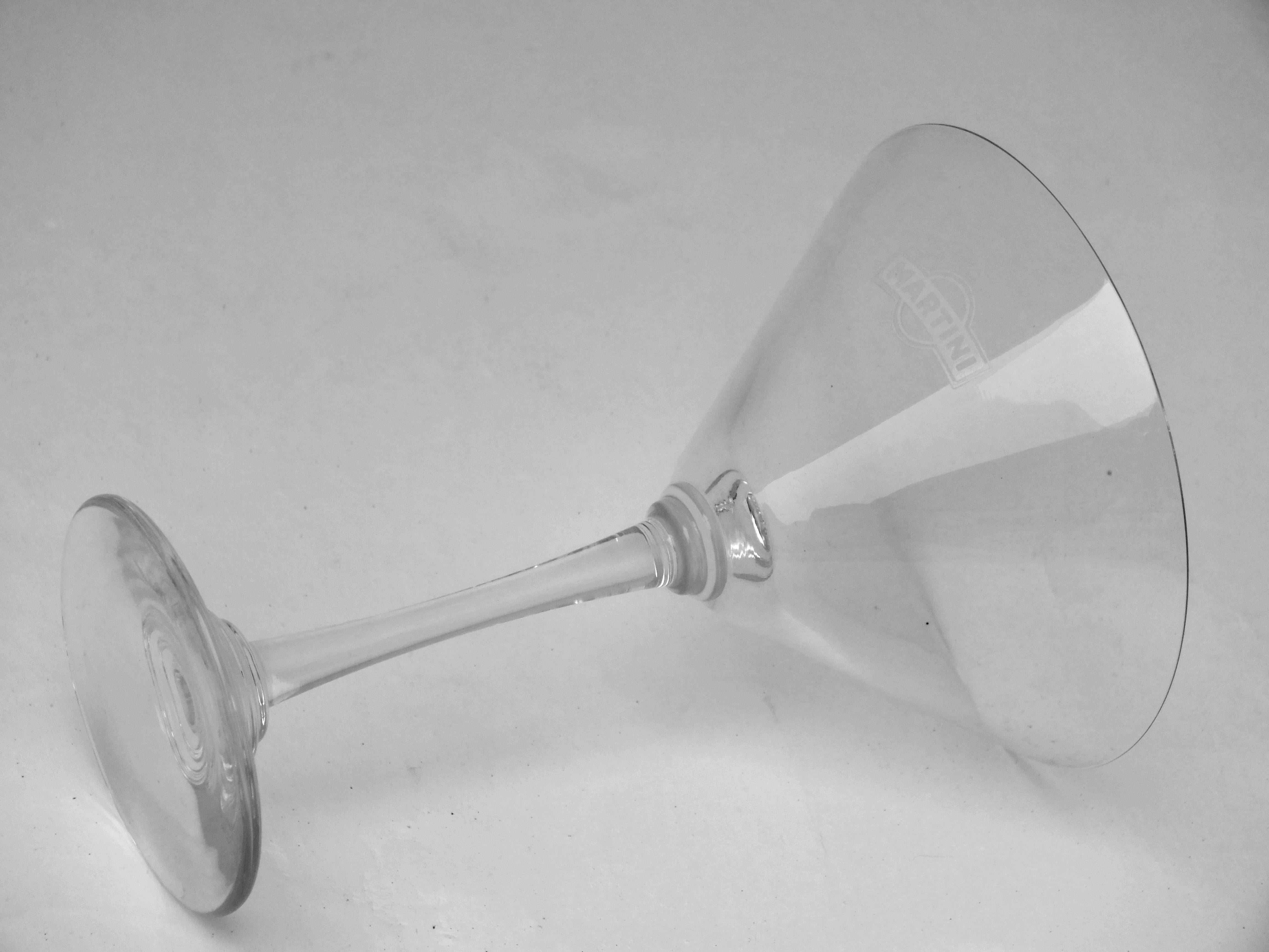 Metà XX secolo Coppa Martini doppio cocktail quattro bicchieri deco' prima edizione originale anni '30 in vendita