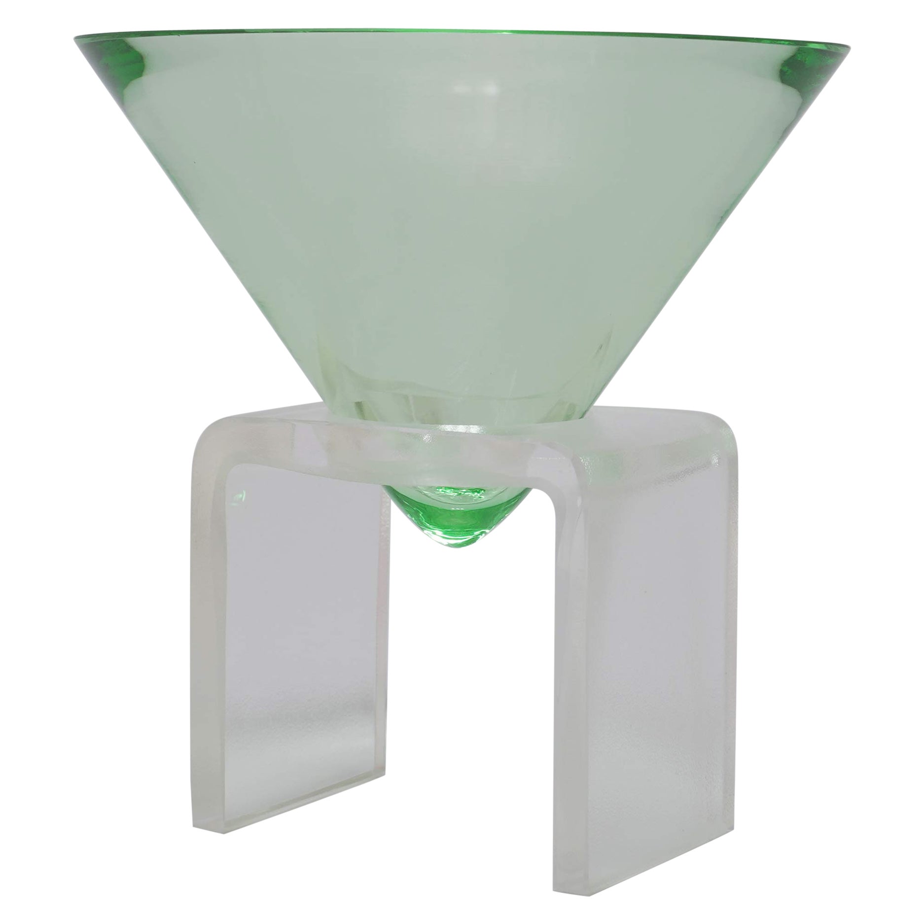 Martini Glass by Kickie Chudikova For Sale