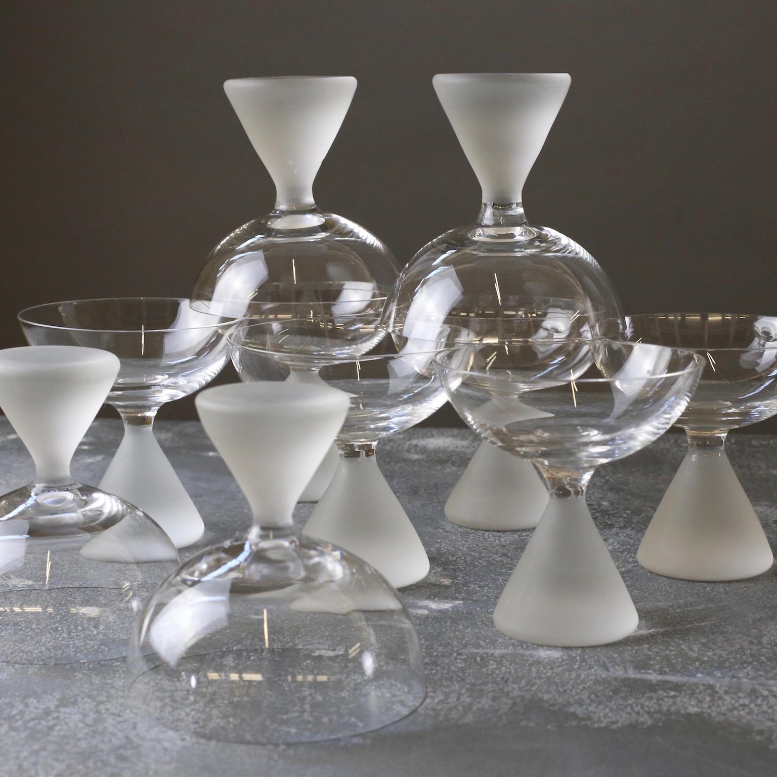 1960s cocktail glasses