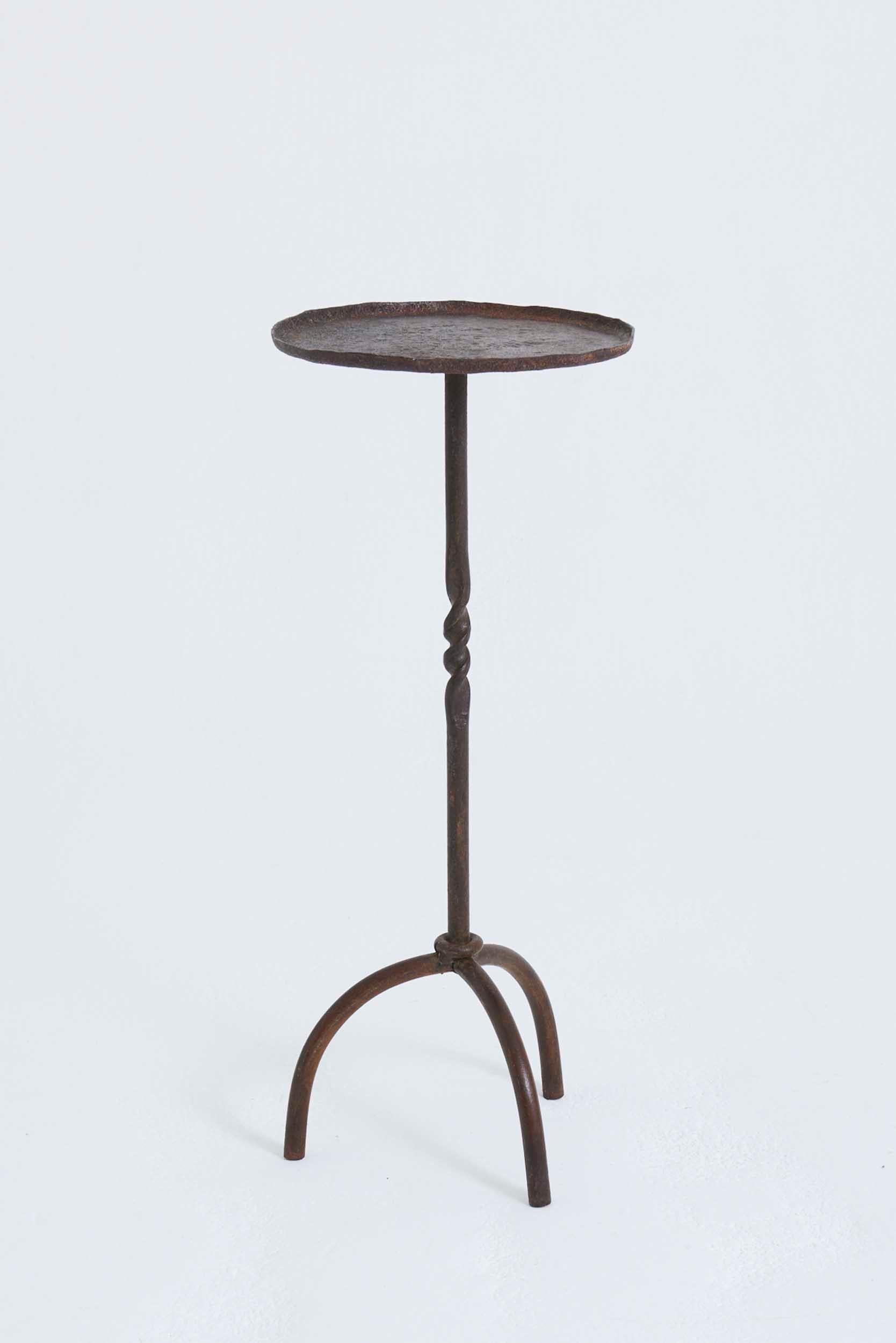 Table à martini en fer forgé
Espagne, troisième quart du XXe siècle

