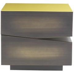 21st Century Martinica Night Table 2 Drawers by Roberto Cavalli Home Interiors