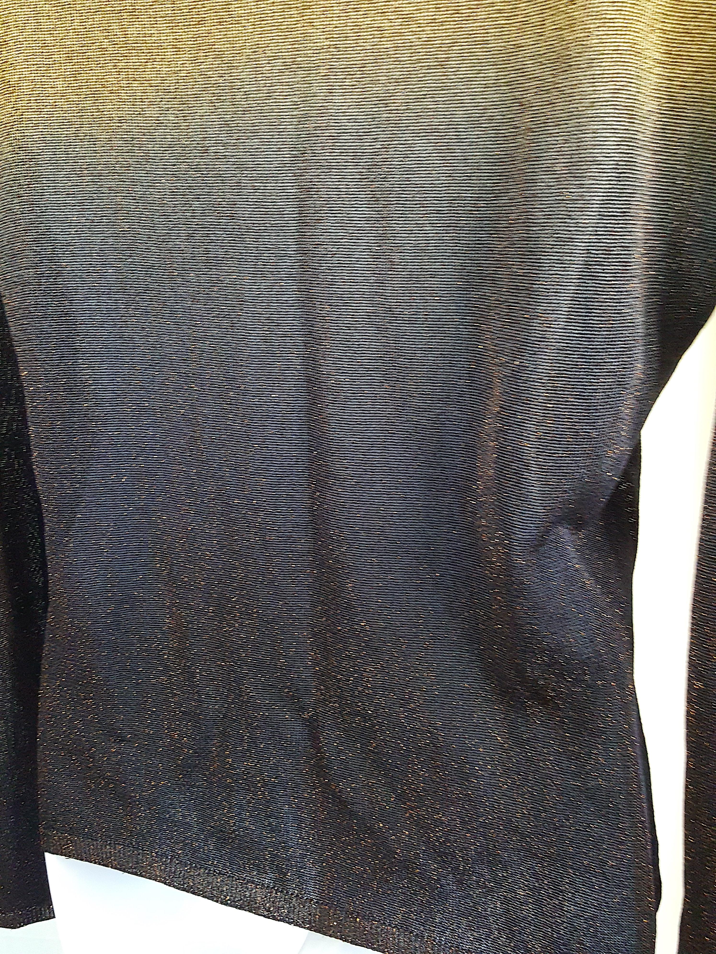 MartinMargiela MissDeannaKnit GoldLurexThreaded FauxDipDyed Ombre Pull des années 1990 en vente 5