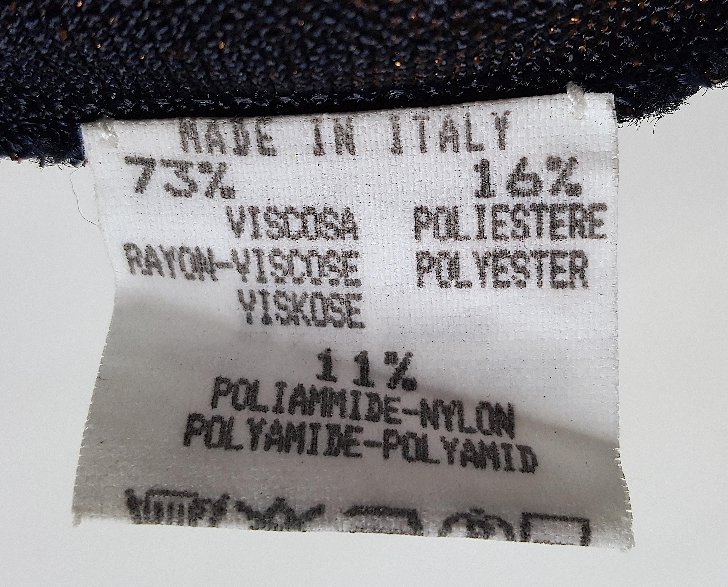 MartinMargiela MissDeannaKnit GoldLurexThreaded FauxDipDyed Ombre Pull des années 1990 en vente 1