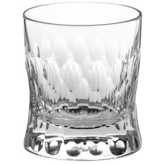 Martino Gamper Handmade Irish Crystal Whiskey Tumbler Cuttings Series CUT I