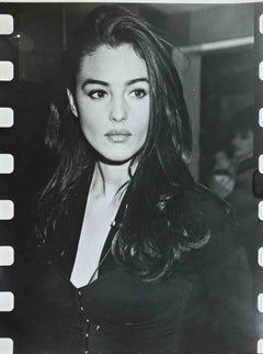 Portrait de Monica Bellucci - Photo vintage de Marton Schneider - années 1990