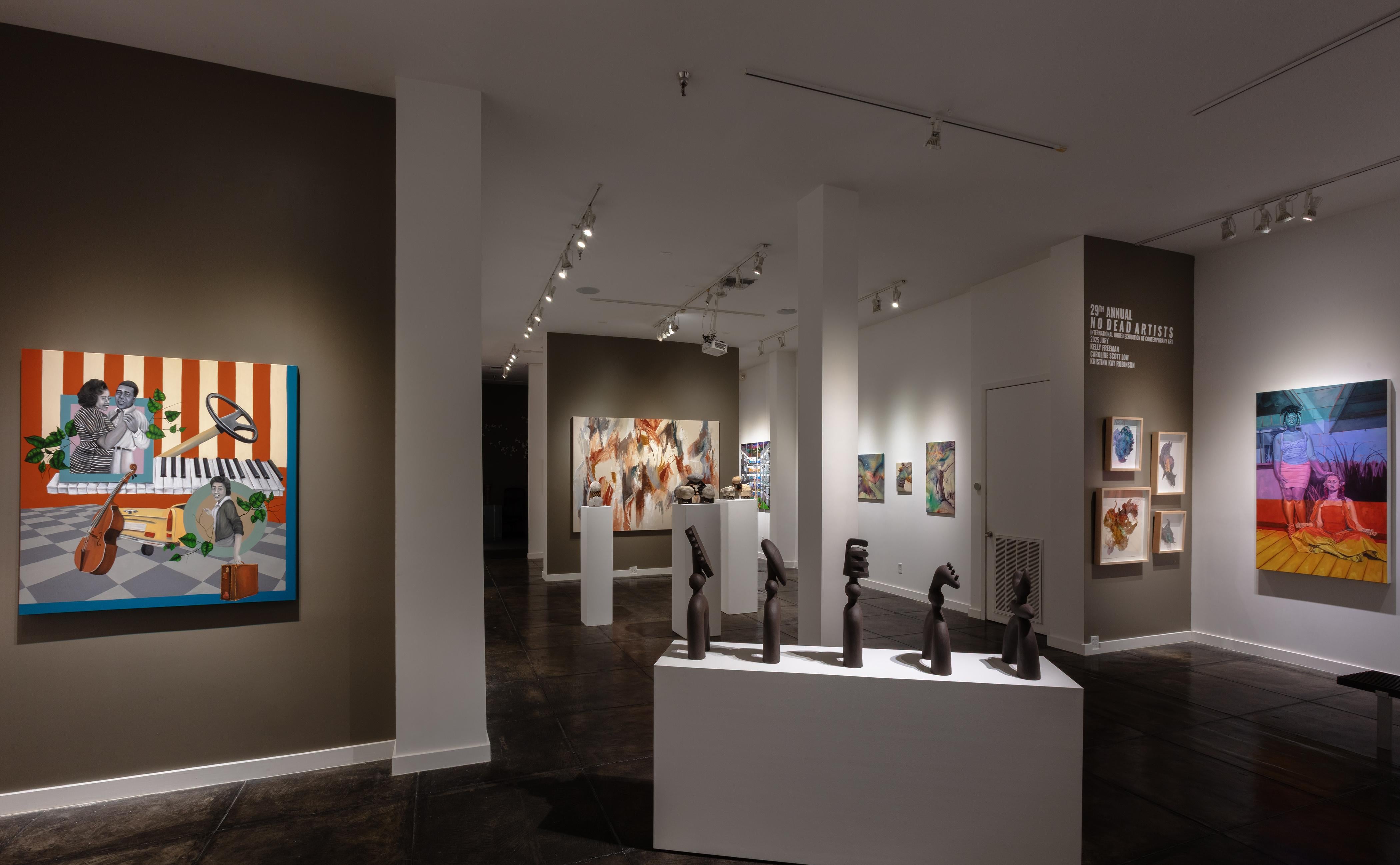 The Great Migration - Contemporary Painting by Martryce Roach