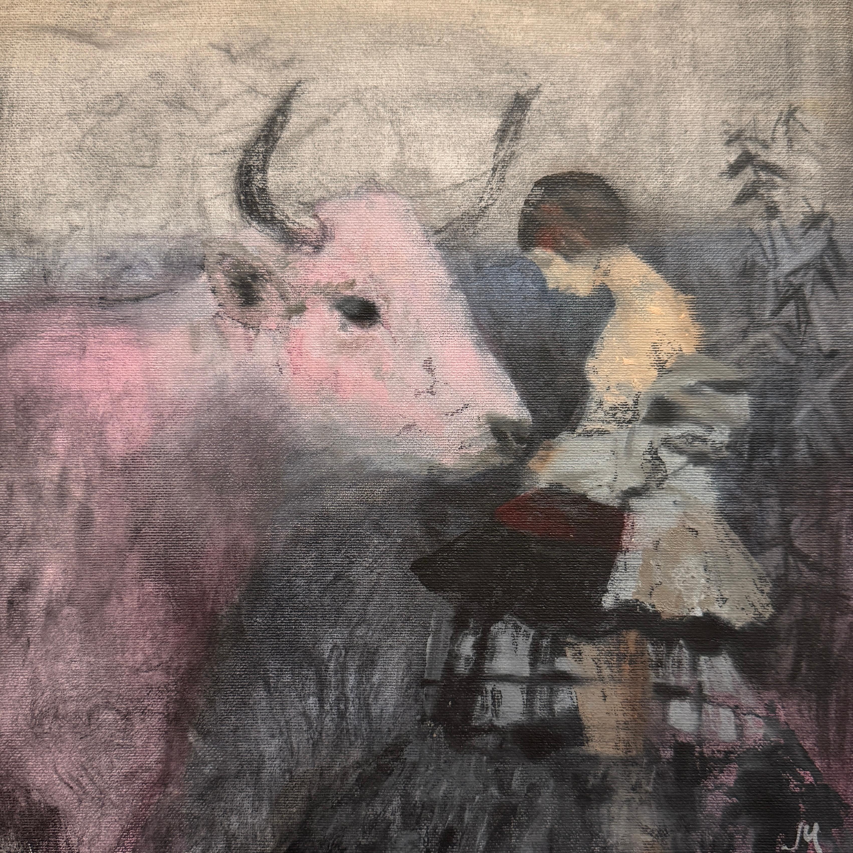 Figurative Painting MARTSI ( Nataliia Martsilenko) - Soutien