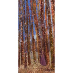 Afternoon ( cycle Forest): Original Oil Painting by Contemporary Polish Artist