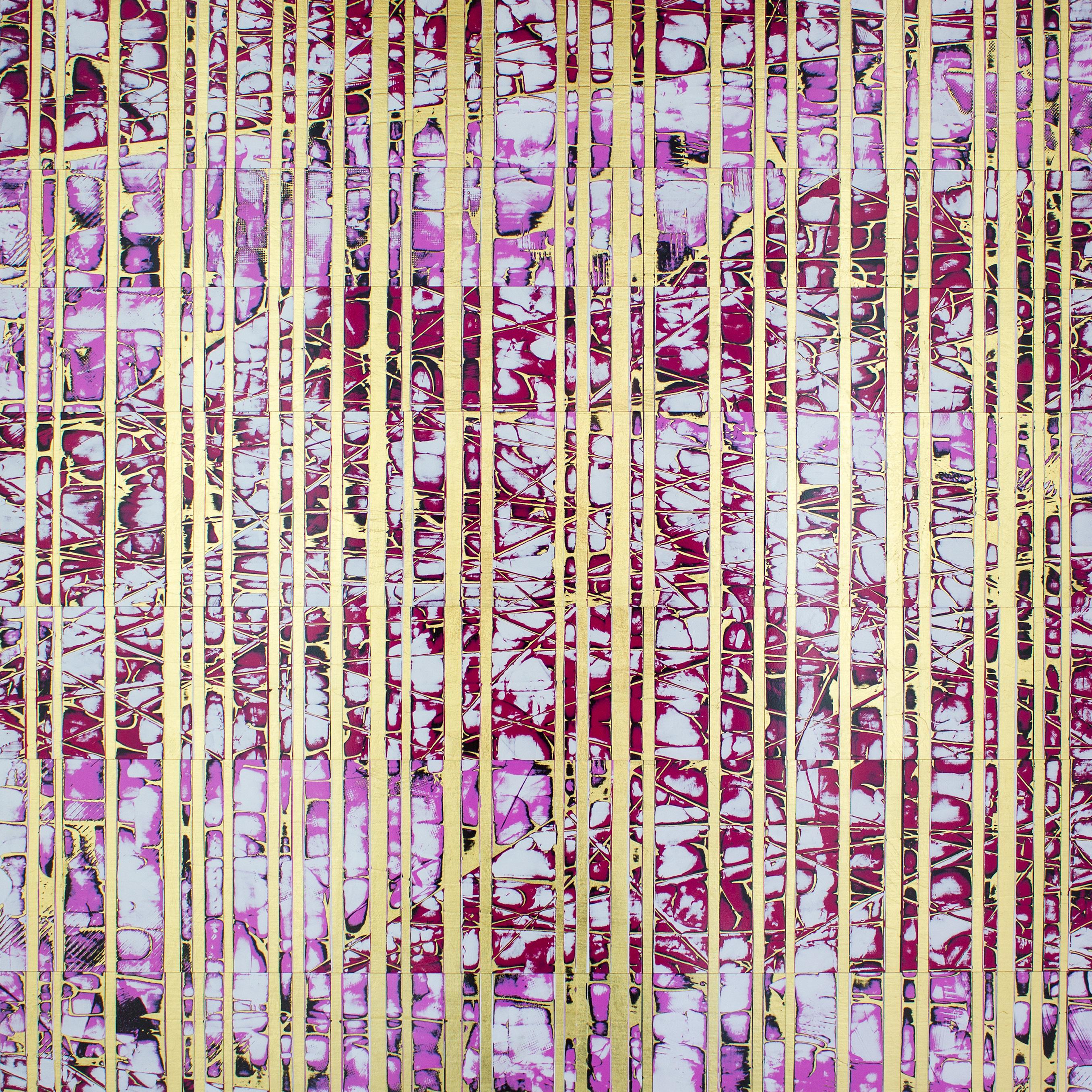 Metamorphose #11 / Sophie's Candyland, peinture abstraite, 2019