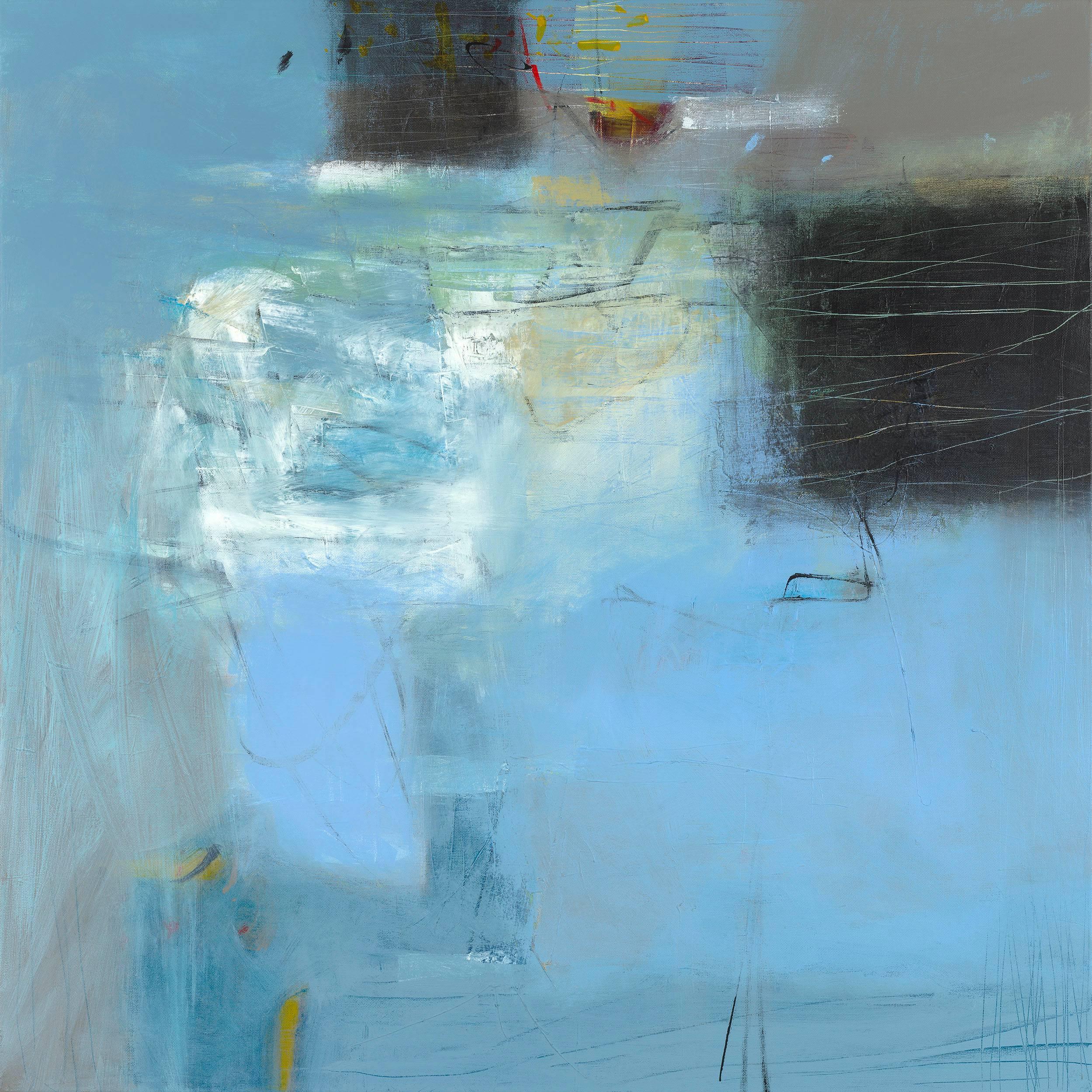 Martyn Brewster Abstract Painting - Winter Garden no.4