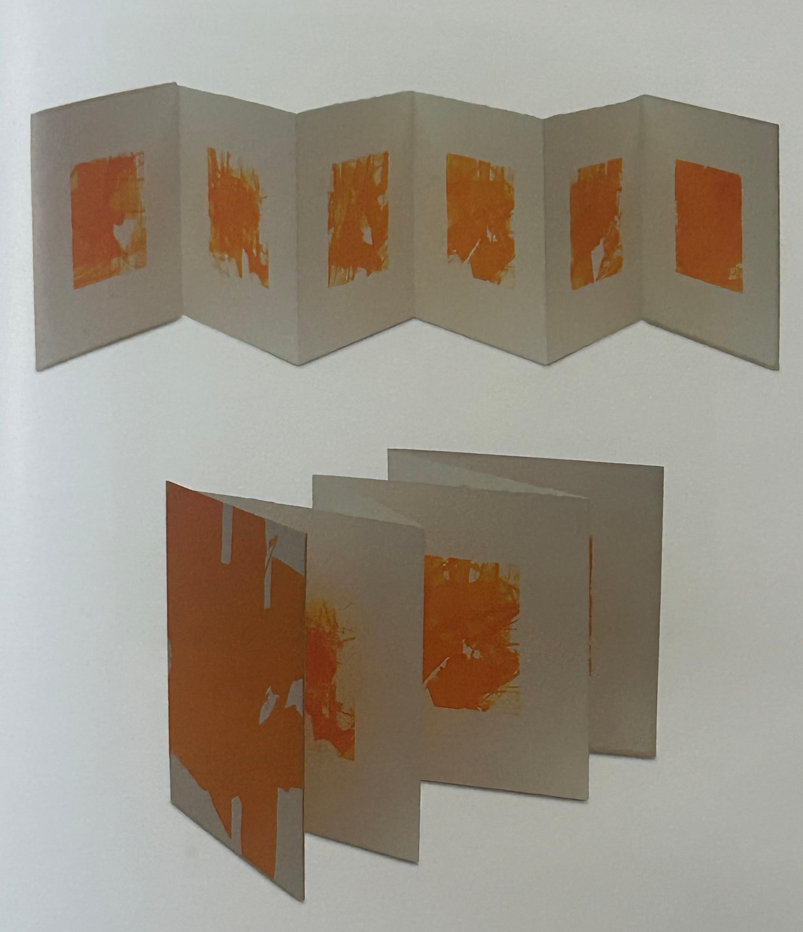 Abstract Print Martyn Brewster - Livre en accordéon n° 071