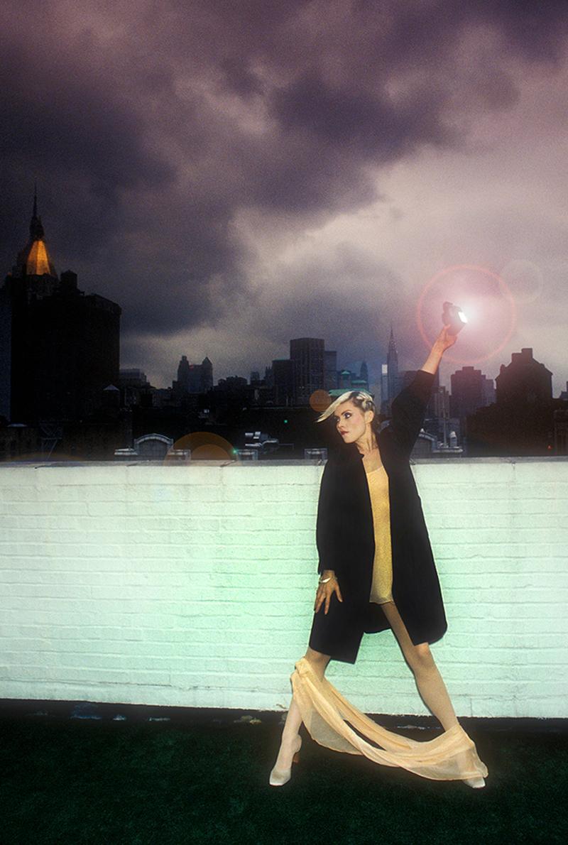 Figurative Photograph Martyn Goddard - Blondie NYC - Robe de couverture d'album, signée, édition limitée