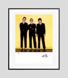 The Jam 1977 Firmado a mano y enmarcado