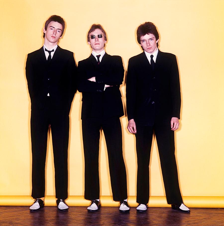 Martyn Goddard Color Photograph - The Jam 1977 Hand Signed And Framed