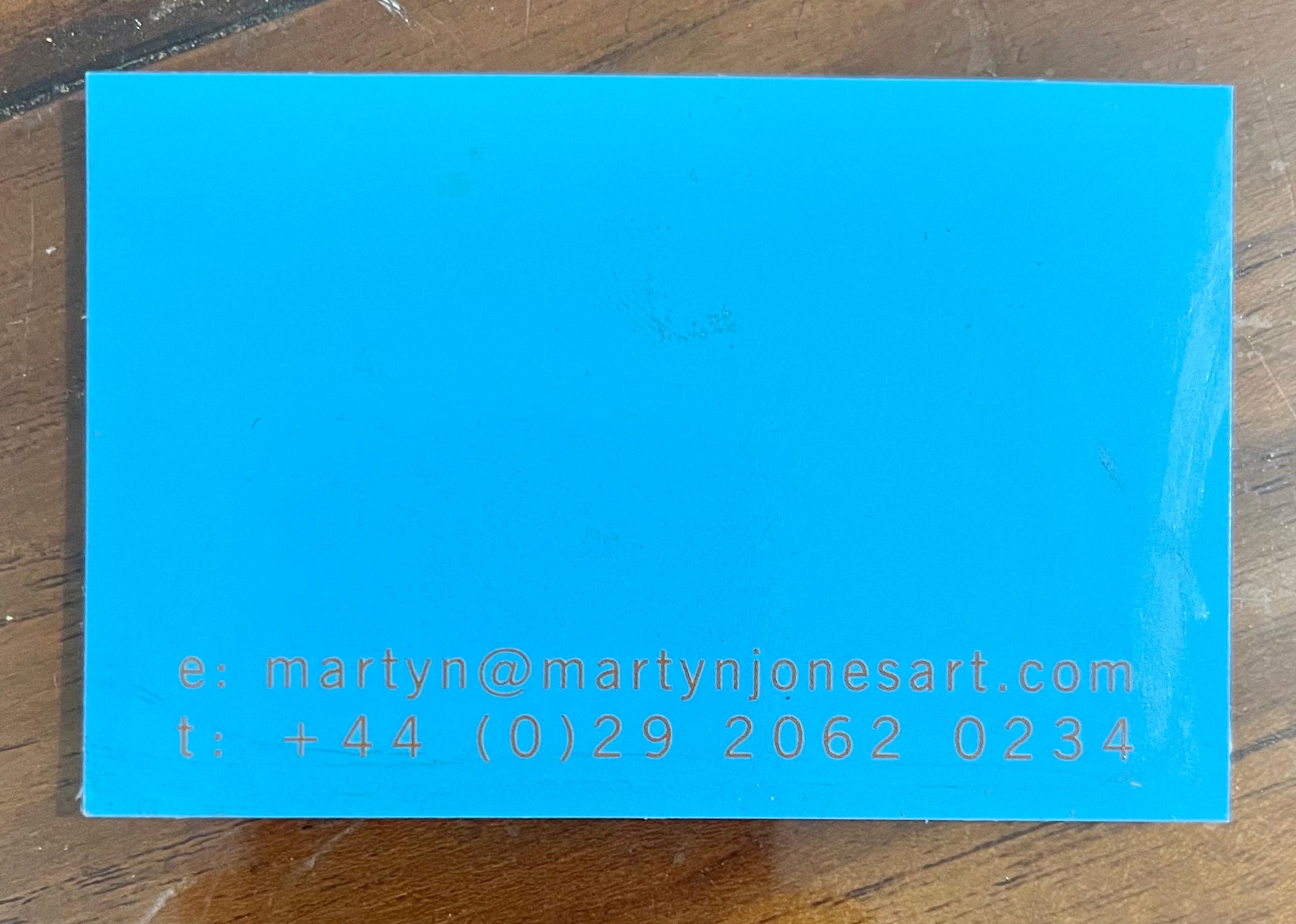 Coppia di dipinti astratti surrealisti, dittico di colori britannico di Martyn Jones in vendita 8