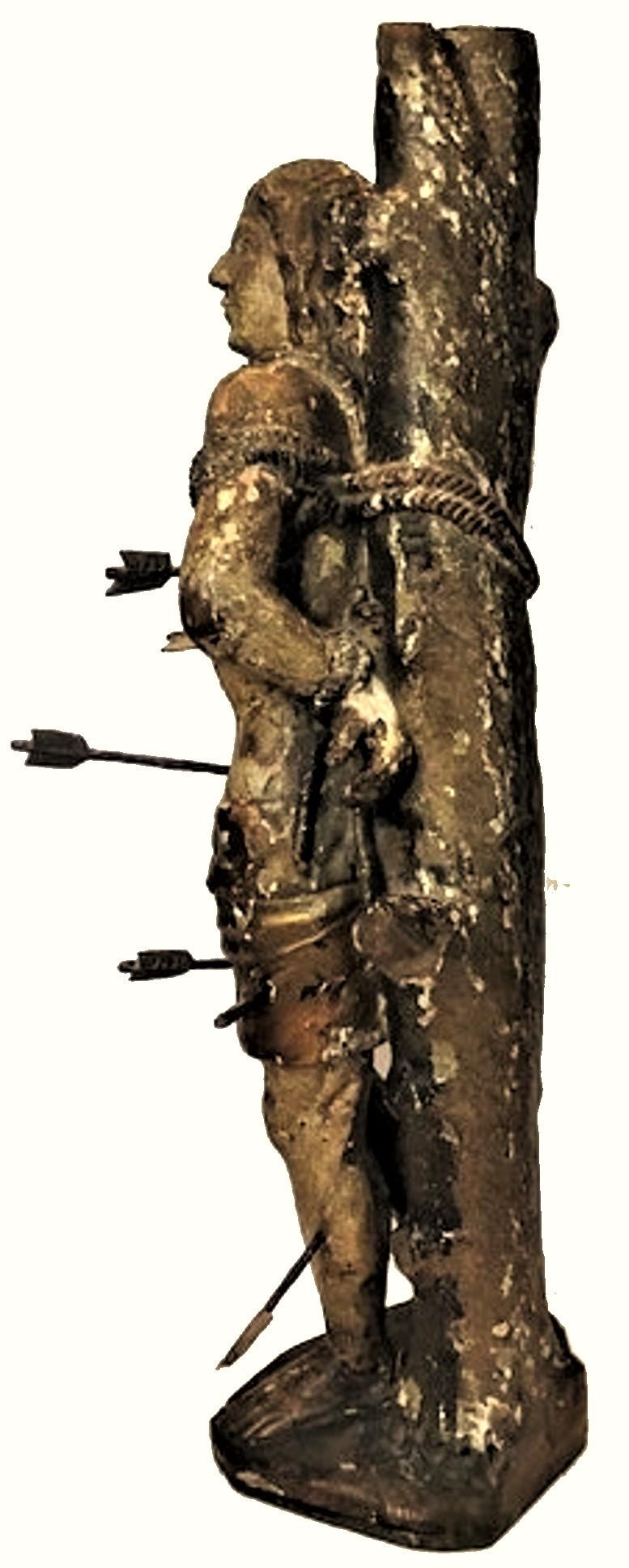 st sebastian figure 15th century