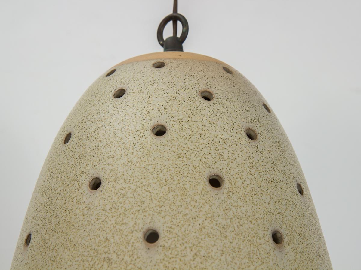 Mid-20th Century Martz Ceramic Pendant Lamps