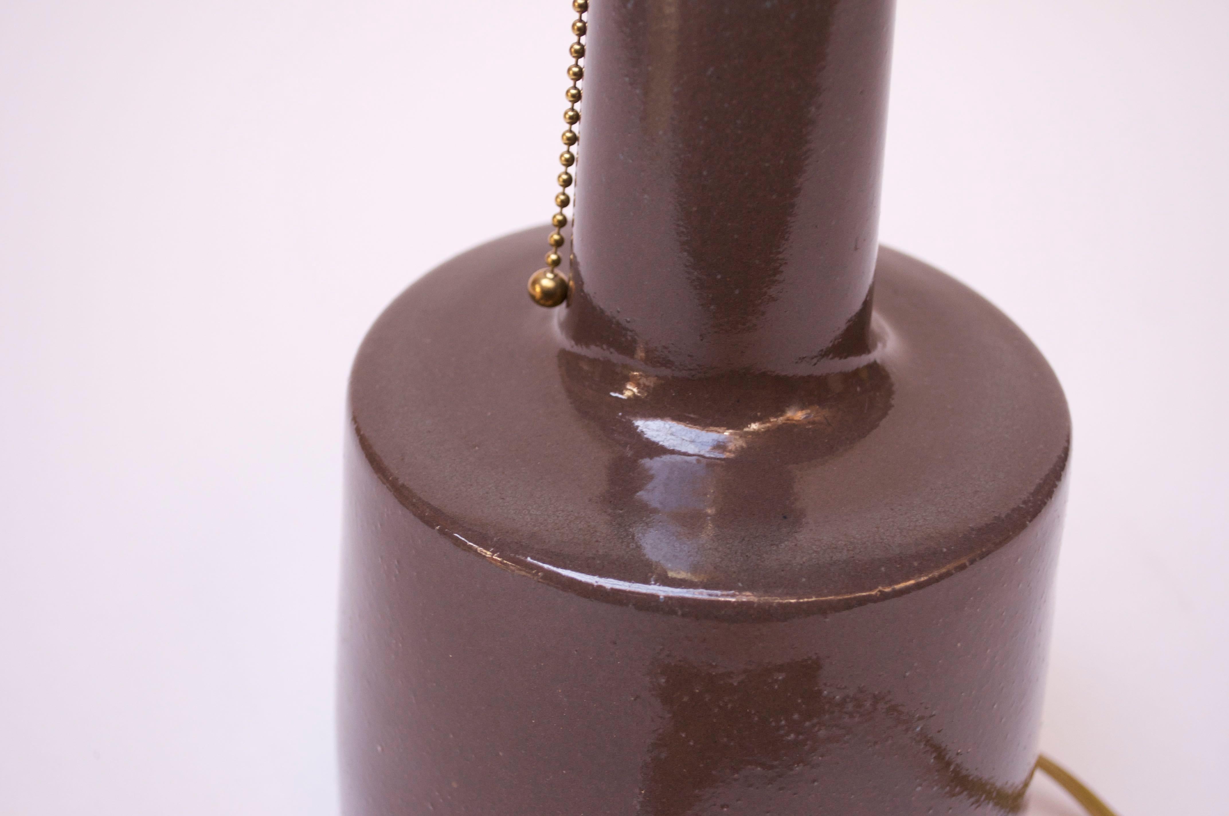 Mid-Century Modern Martz for Marshall Studios High-Gloss Ceramic Table Lamp